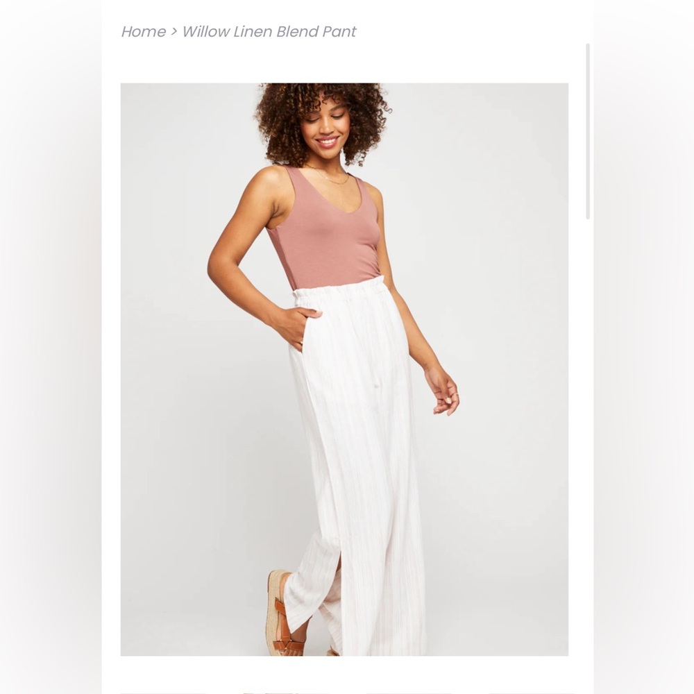 Gentle Fawn Linen willow Pant (S)